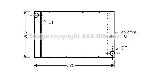 AVA QUALITY COOLING Radiators, Motora dzesēšanas sistēma BW2337